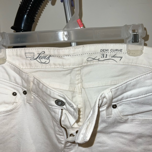 White Levi’s jeans - Picture 4 of 4
